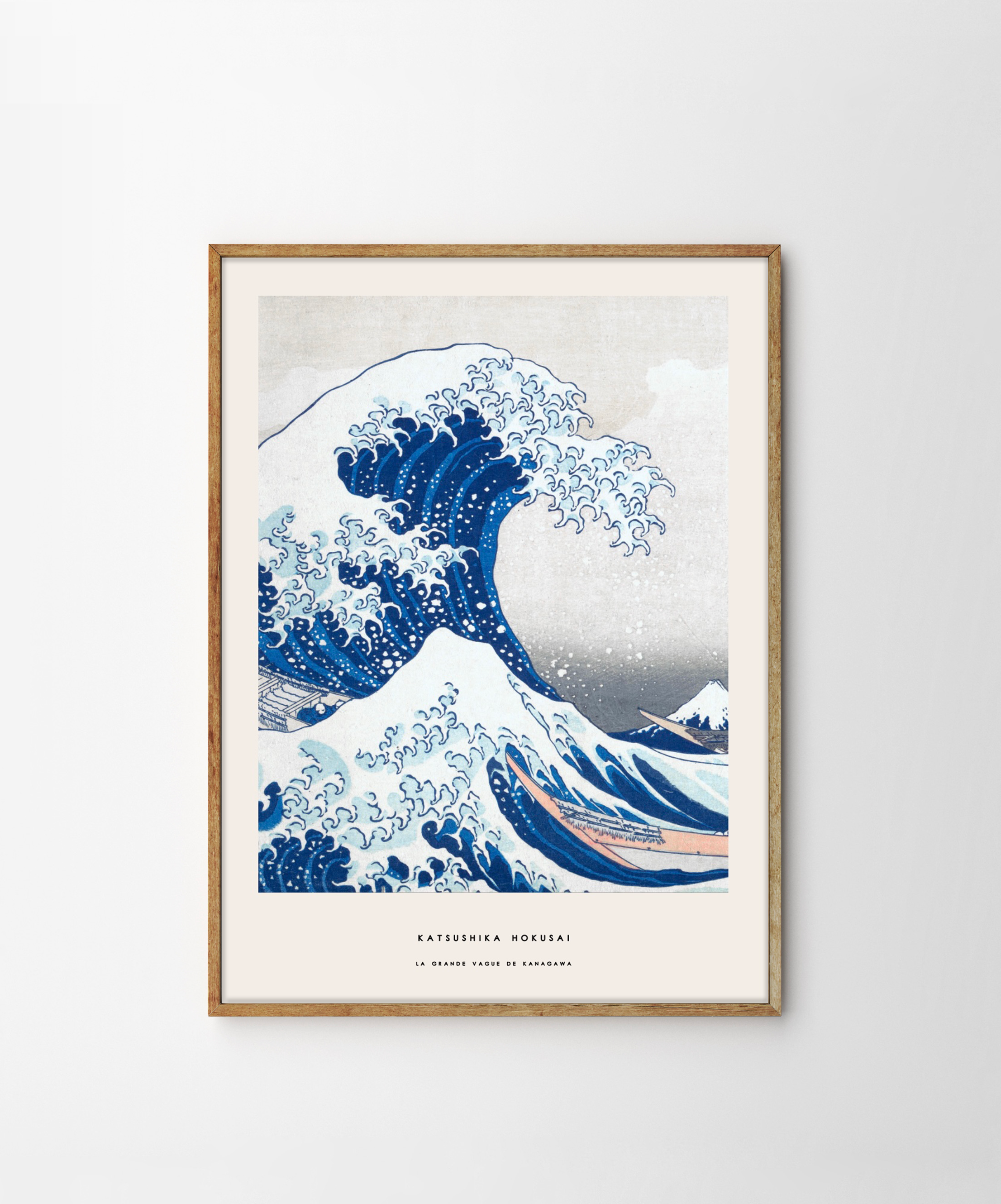 Katsushika Hokusai : La Grande Vague à Kanagawa