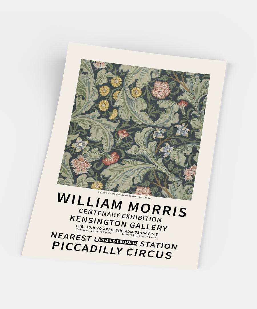 William Morris, Centenary Exhibition no1