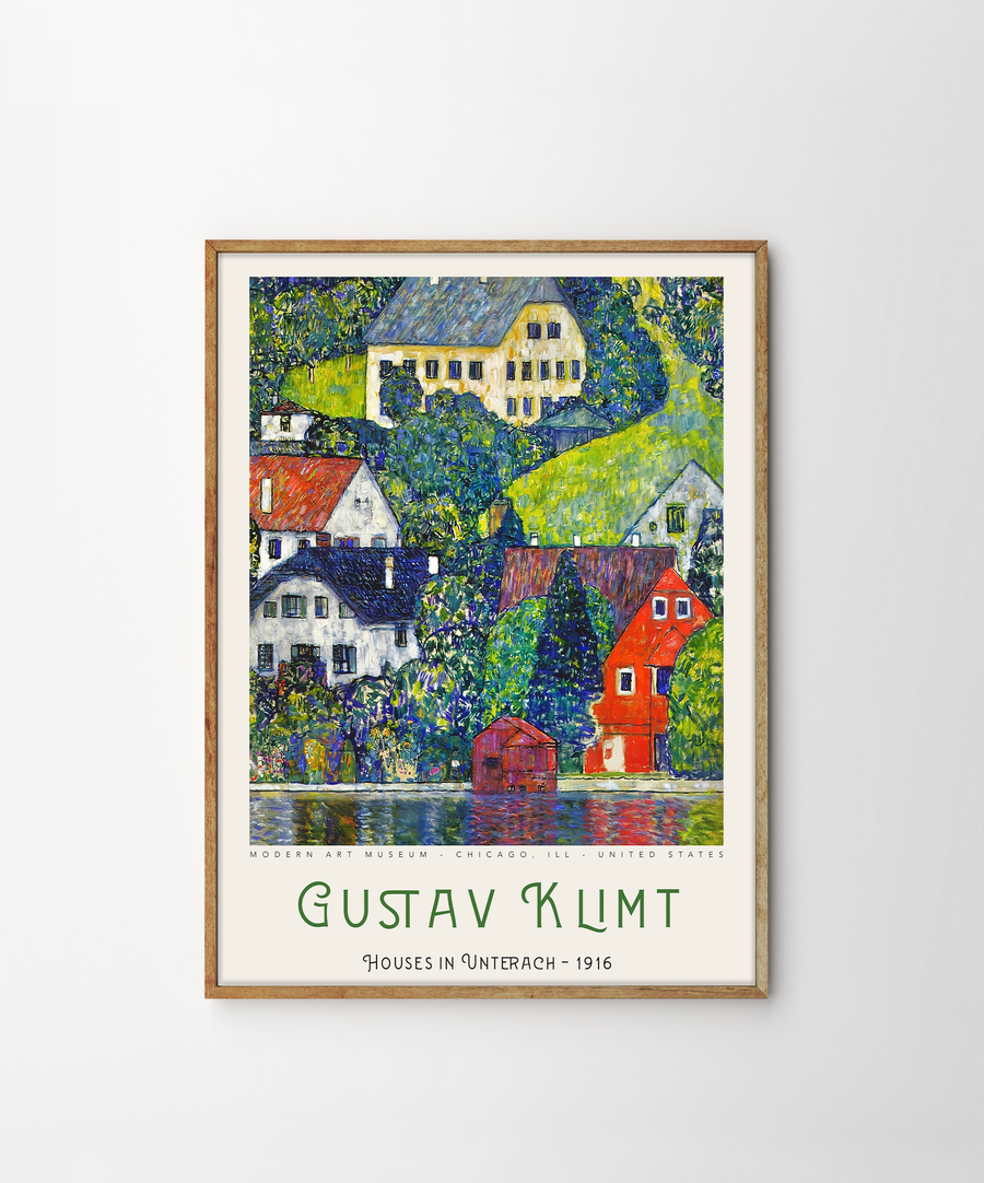 Gustav Klimt, Houses in Unterach