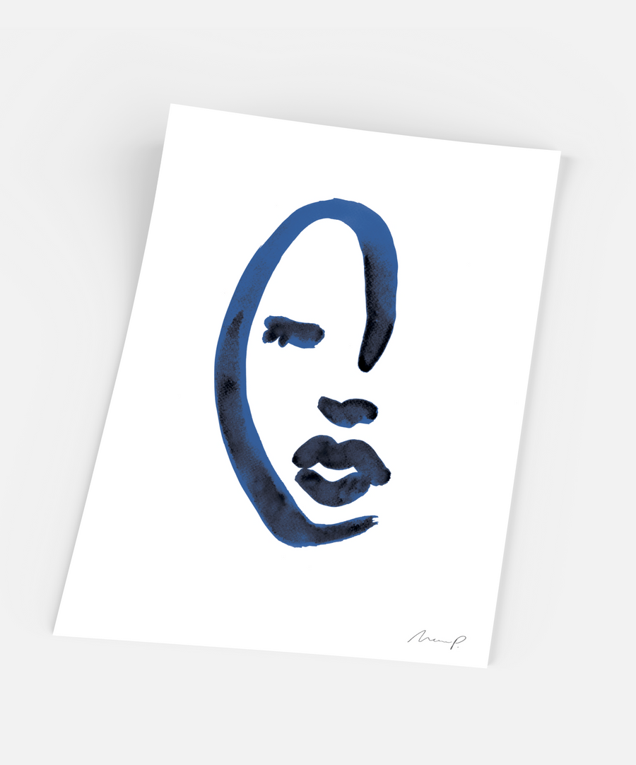 Marc Palmade, Blue portrait 5
