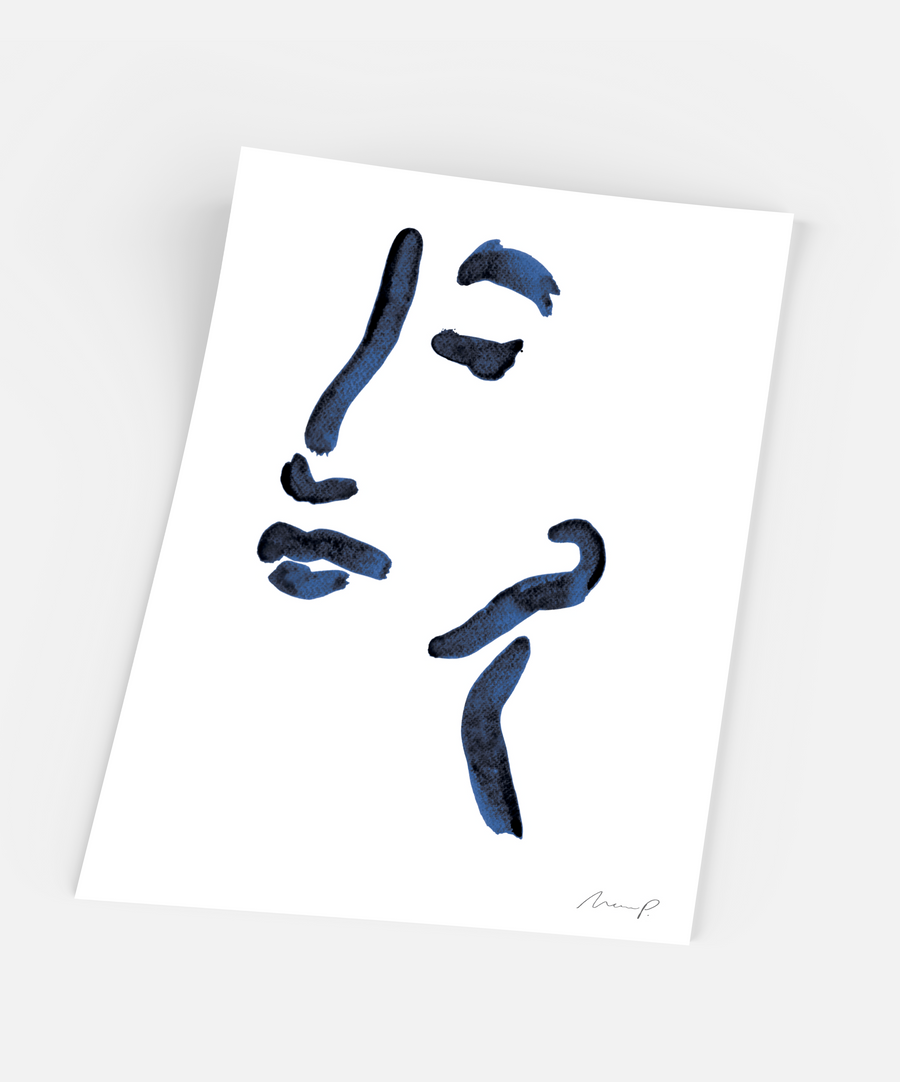 Marc Palmade, Blue portrait 2