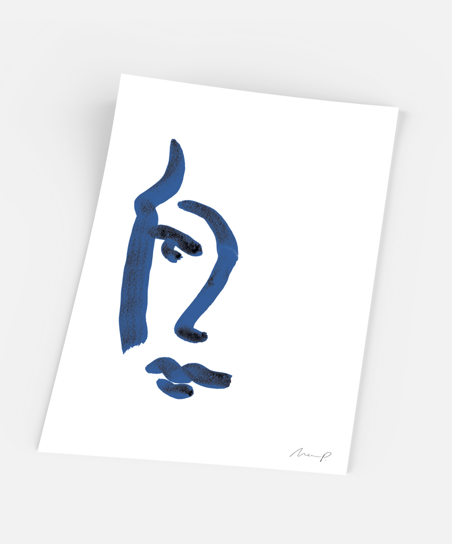 Marc Palmade, Blue portrait 4