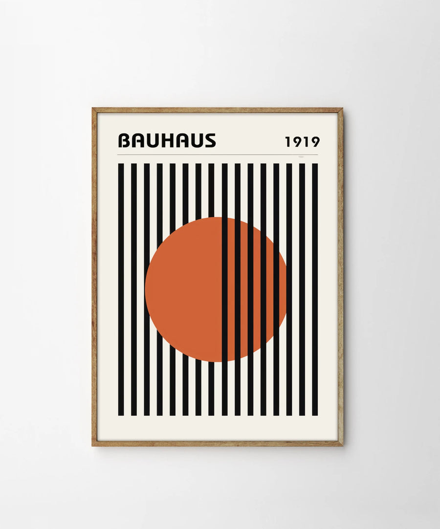 Theo van Doesburg, Bauhaus orange circle