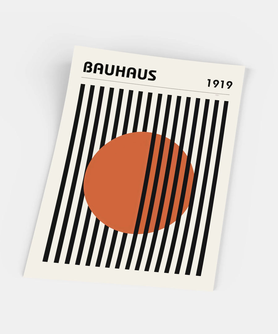 Theo van Doesburg, Bauhaus orange circle