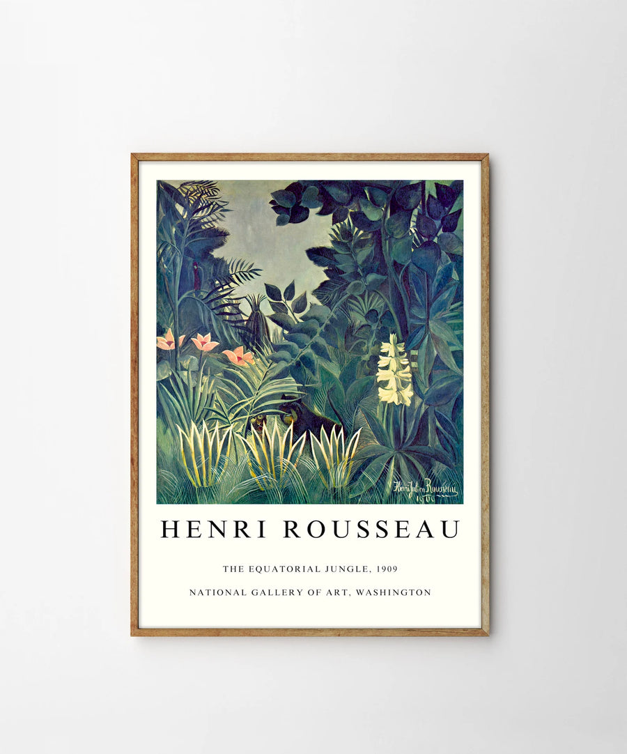 Henri Rousseau, The Equatorial Jungle