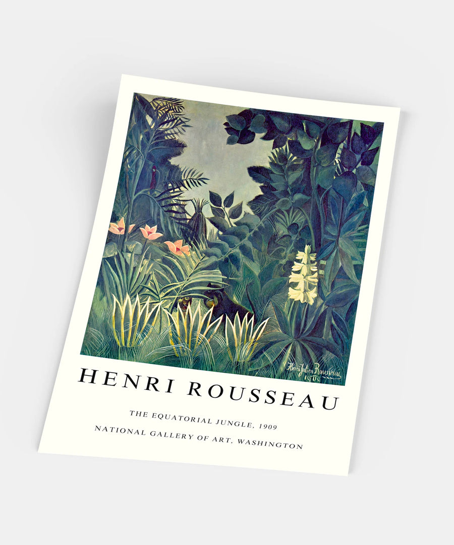 Henri Rousseau, The Equatorial Jungle