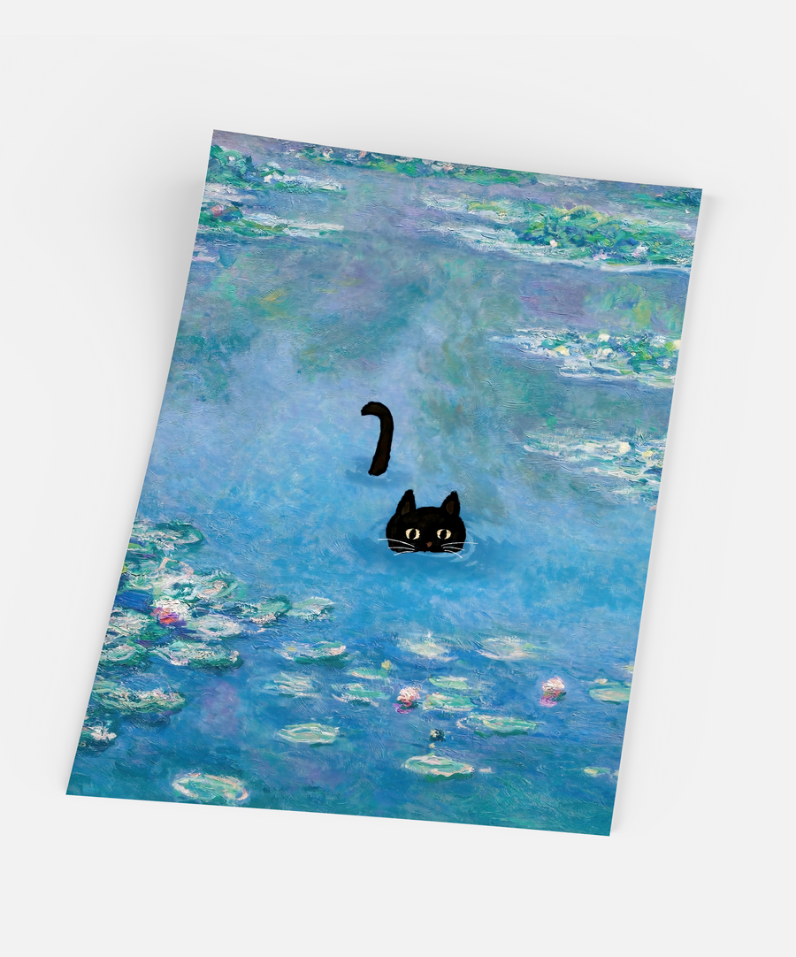 Claude Monet, Waterlily Cat