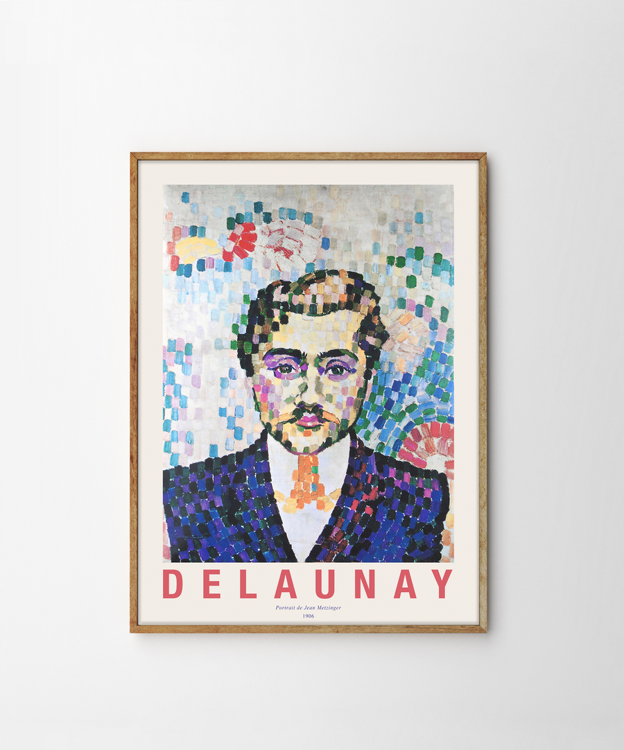 Robert Delaunay, Portrait de Jean Metzinger