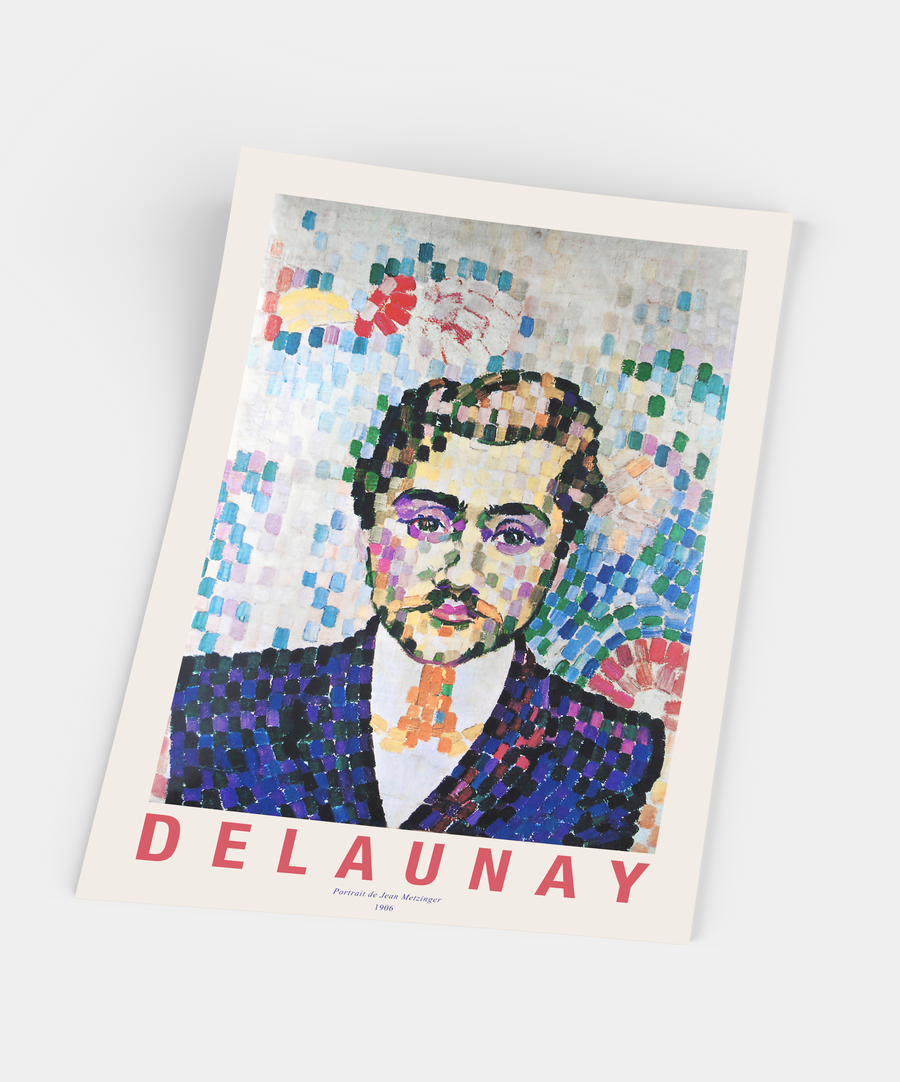 Robert Delaunay, Portrait de Jean Metzinger