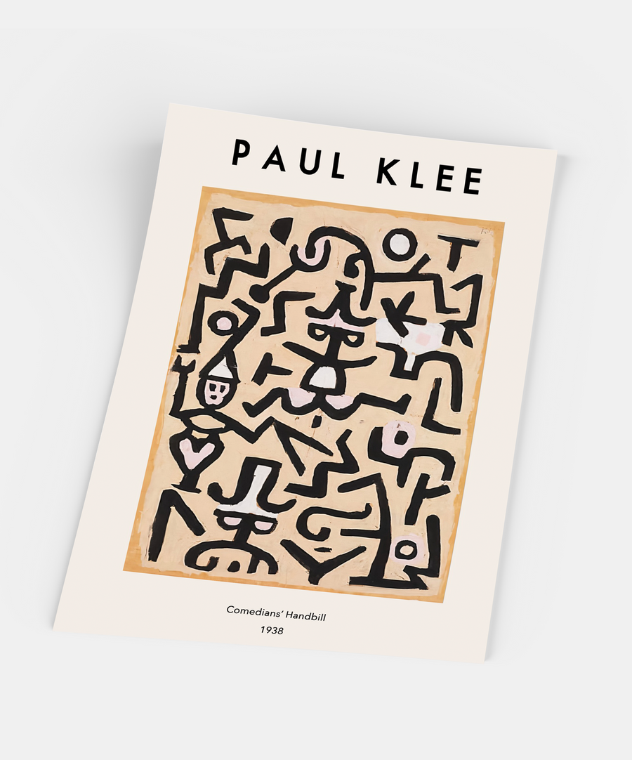 Paul Klee, Comedians' Handbill