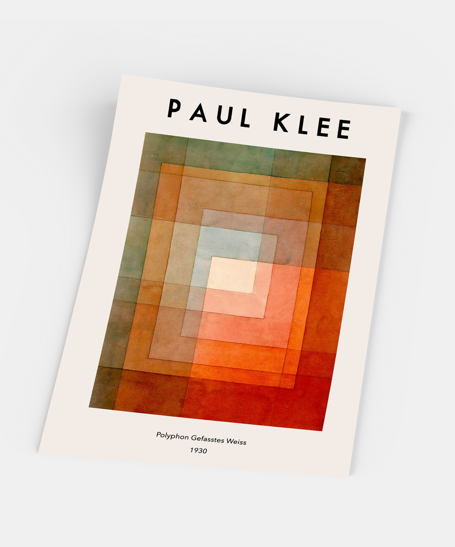Paul Klee, Polyphon Gefasstes Weiss