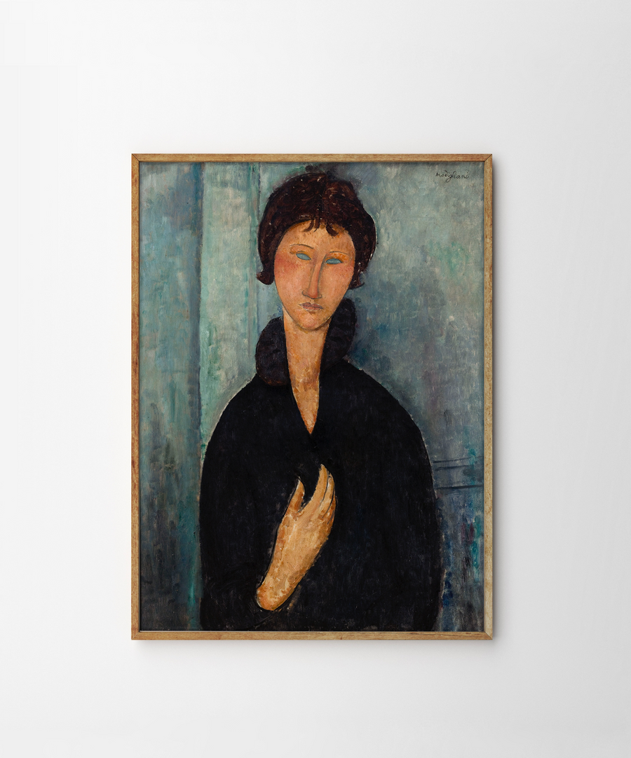 Amedeo Modigliani, Femme aux yeux bleus