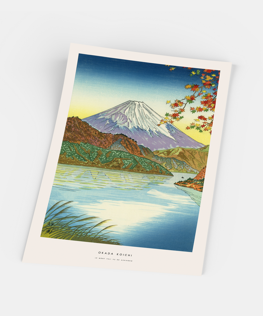Koichi Okada, Le mont Fuji vu de Ashinoko