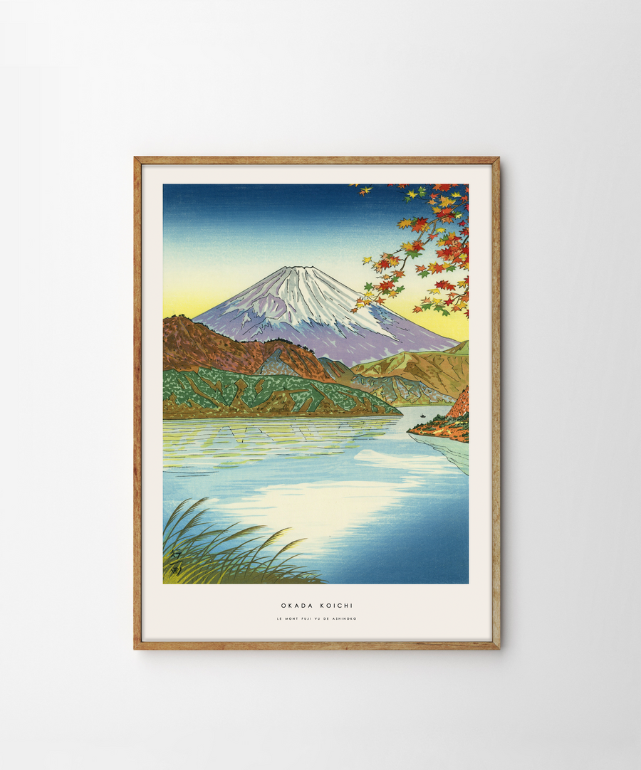 Koichi Okada, Le mont Fuji vu de Ashinoko
