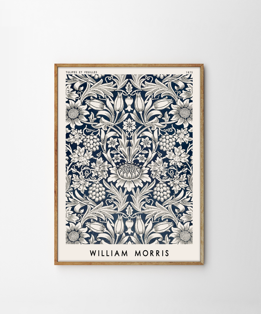 William Morris, Tulipes et feuilles