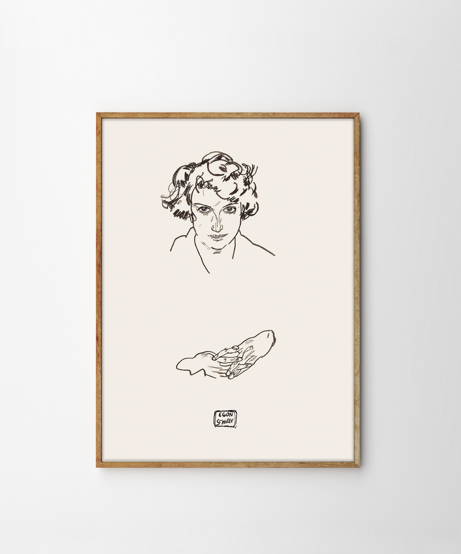 Egon Schiele, Portrait of a Girl