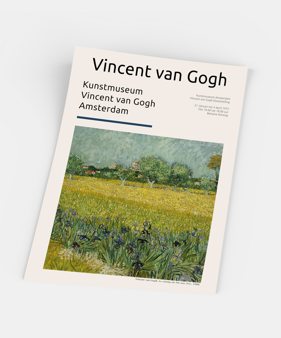Vincent Van Gogh, Le champs de blé aux Iris