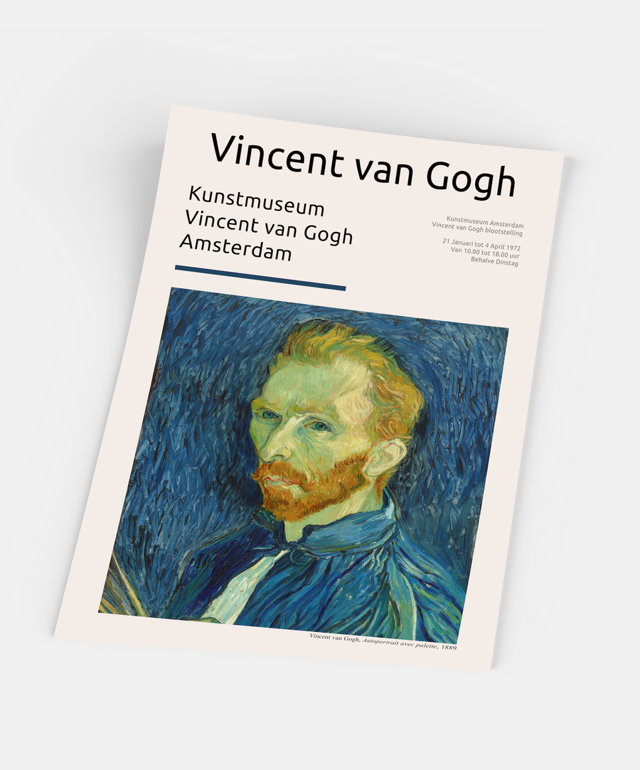 Vincent Van Gogh, Autoportrait avec palette