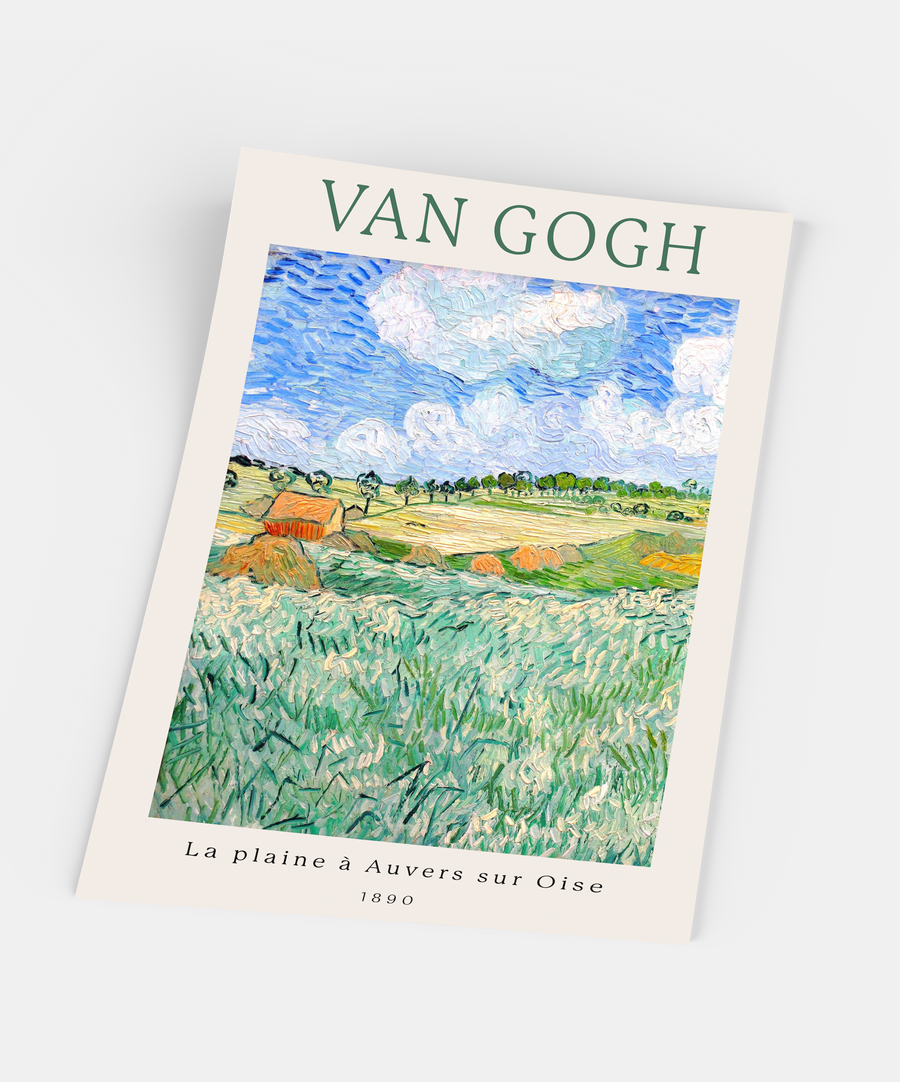 Vincent Van Gogh, La plaine à Auvers-sur-Oise
