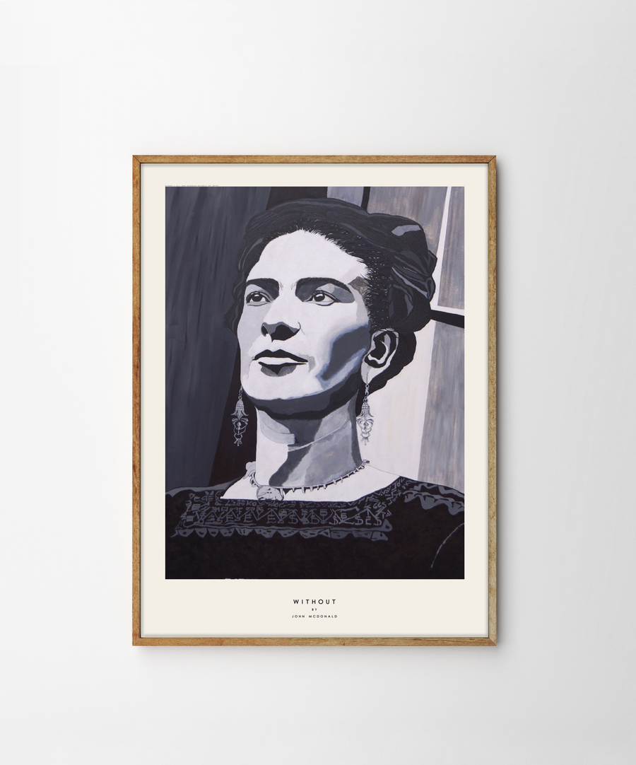 John McDonald, My Mexican Hero, Without, portrait de Frida Kahlo